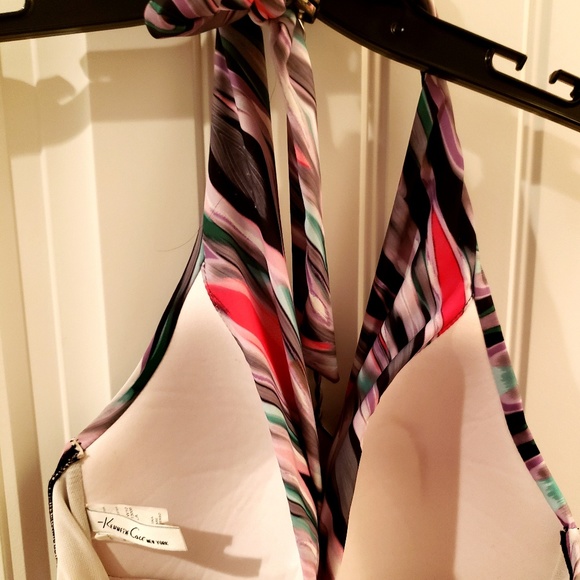 Kenneth Cole Halter Swimsuit - Picture 3 of 5